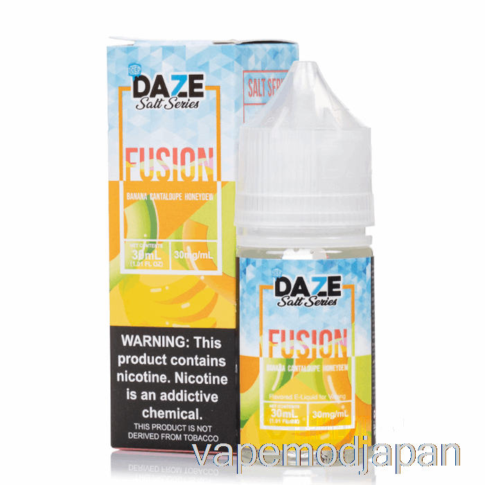 VAPE Japan アイスバナナマスクメロンハニーデュー - 7 デイズ フュージョン ソルト - 30ml 30mg